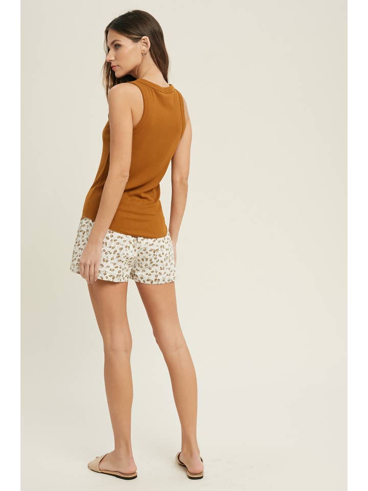 Wishlist Apparel – wholesale Linne (Tryckt) - Dam – Ribbad trikålinne med rund halsringning47