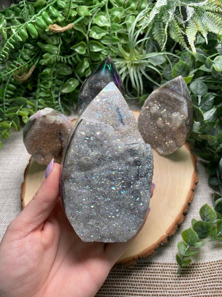 Copper Ashes - Wholesale Spiritual Stone/Crystal - Aura Plated Sphalerite Freeform2