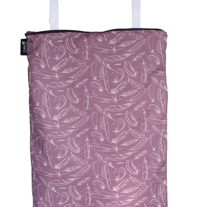 Feather Extra Large Wet Bag for wholesale by Colibri Canada