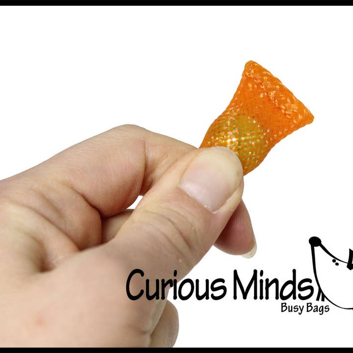 Curious Minds Toys – wholesale Fidget toy – Kids – 1 Mesh Tube and Marble Fidget Toy5
