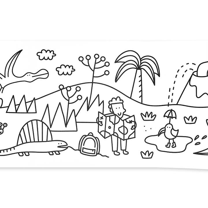 Edicare Editora, Lda. - Wholesale Coloring & Activity Book - Kids & Baby - UNROLL - DINOSAURS2