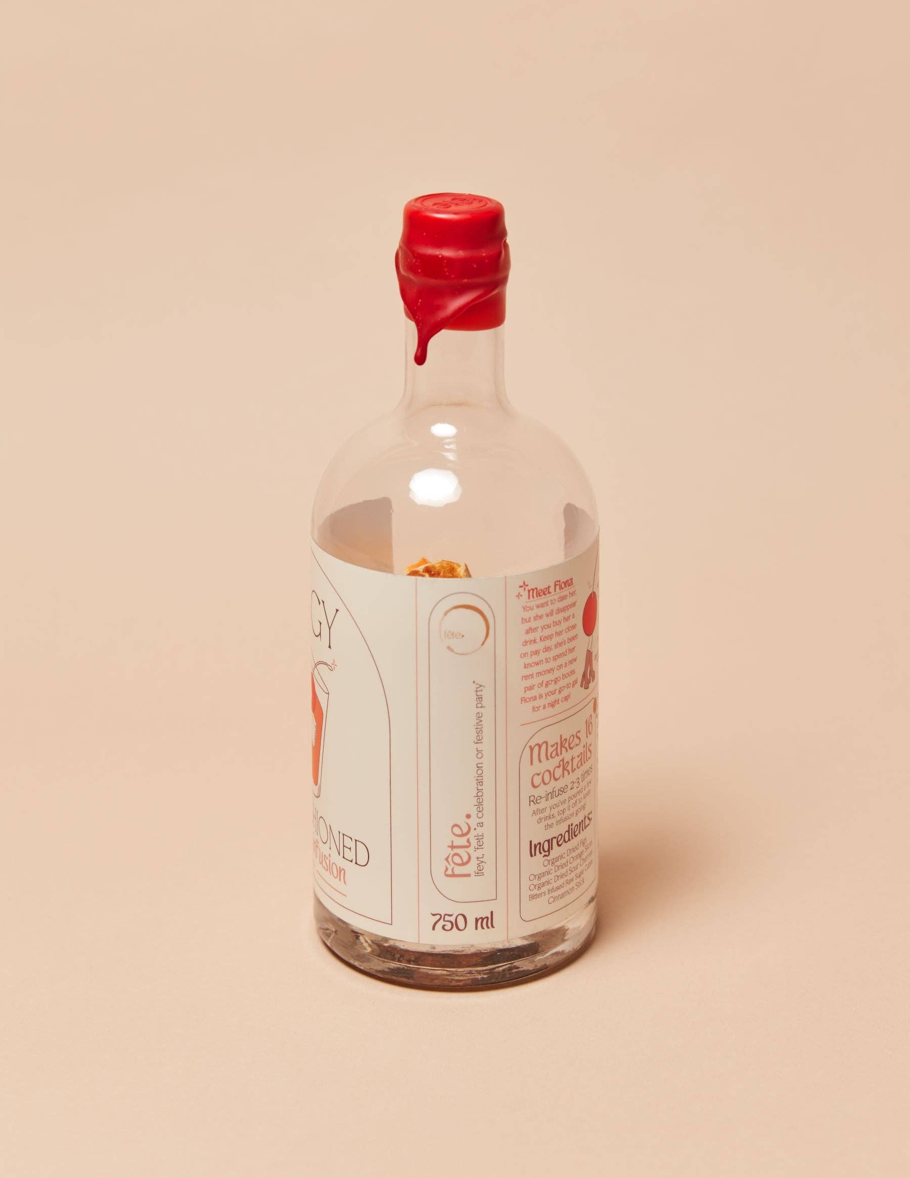 Fête – wholesale Cocktail mix/syrup – Cocktail Infusion: Figgy Old Fashioned6