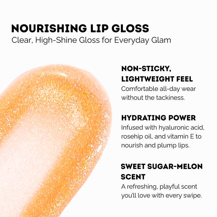 Kara Beauty - Wholesale Lip Gloss - LEVEL UP! Nourishing Lip Gloss - Display Set2