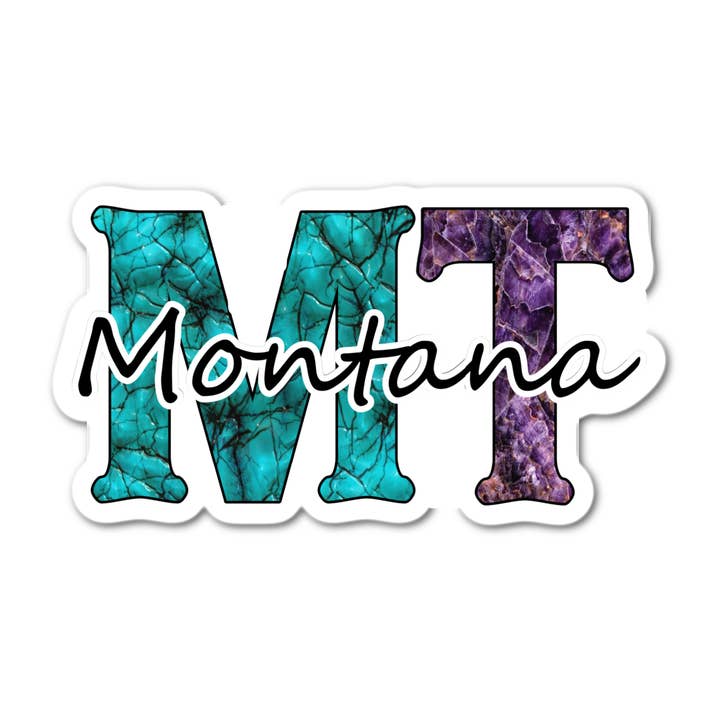 Montana Mt Sticker for wholesale by Stick-It Expressions