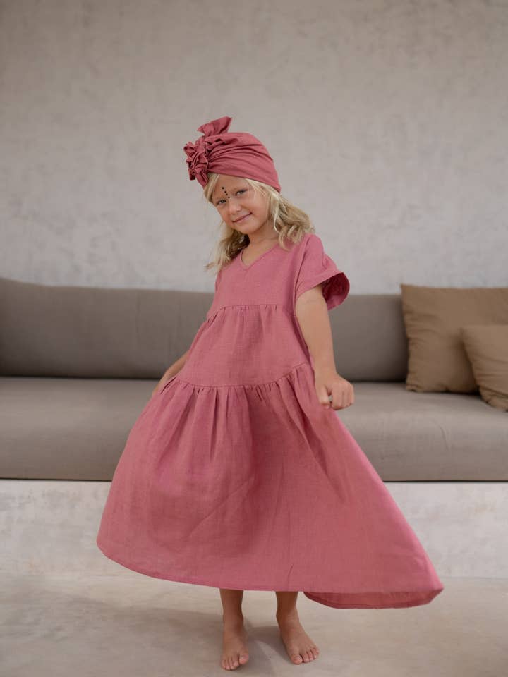 Viento Dress Kids for wholesale by Looks by Luks