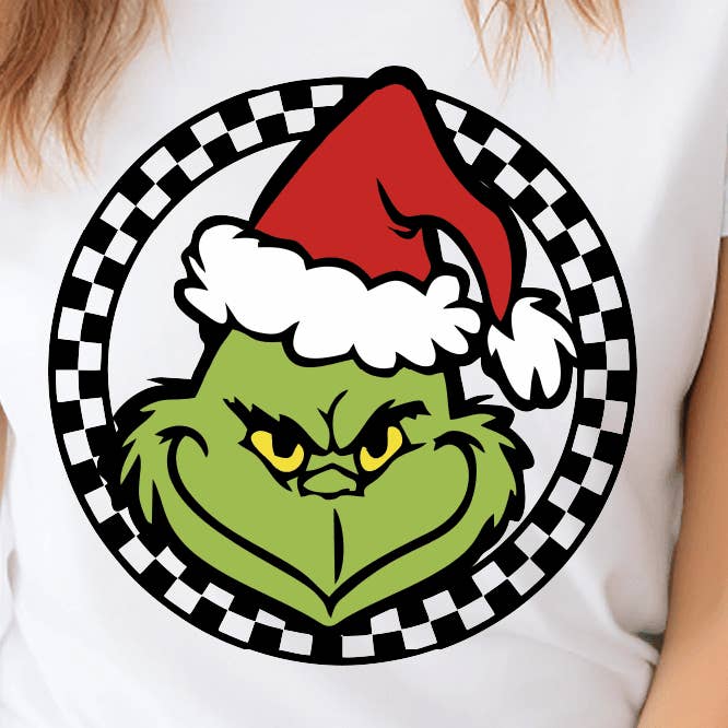 Transfert DTF Grinch Face pour la vente par Nashville Design House