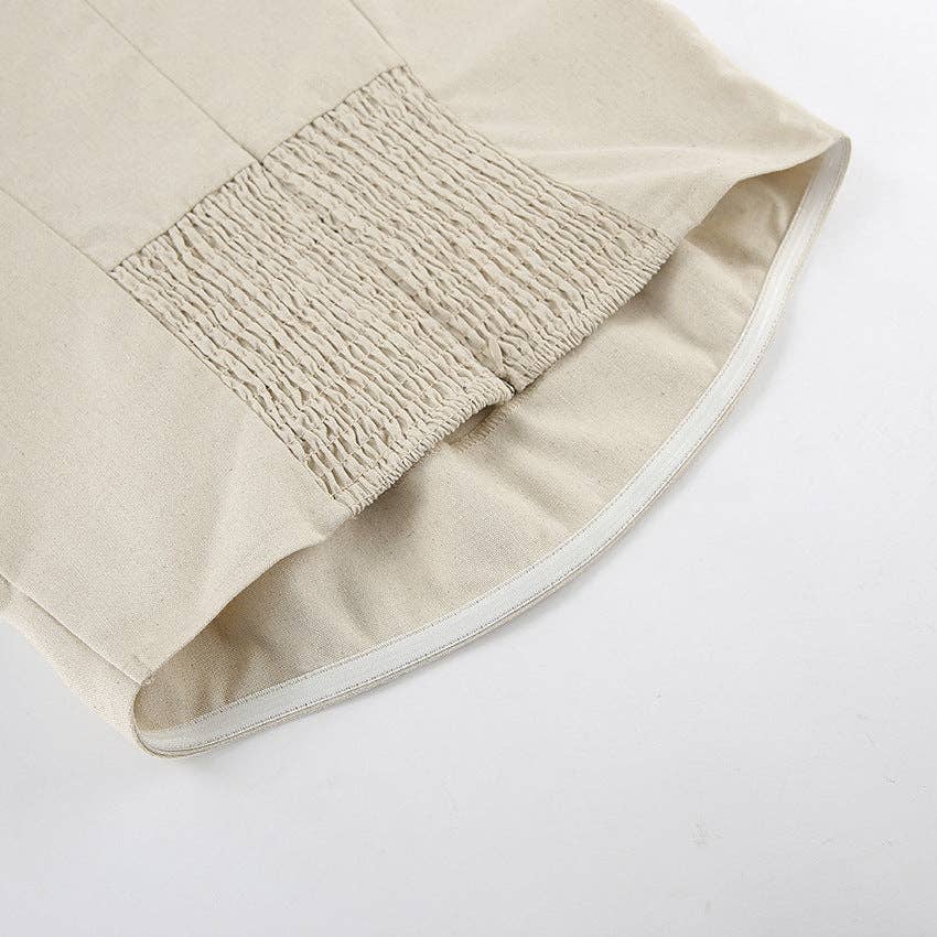 Marayn - Wholesale Dress - Women's - French Riviera Chic Linen Sundress15