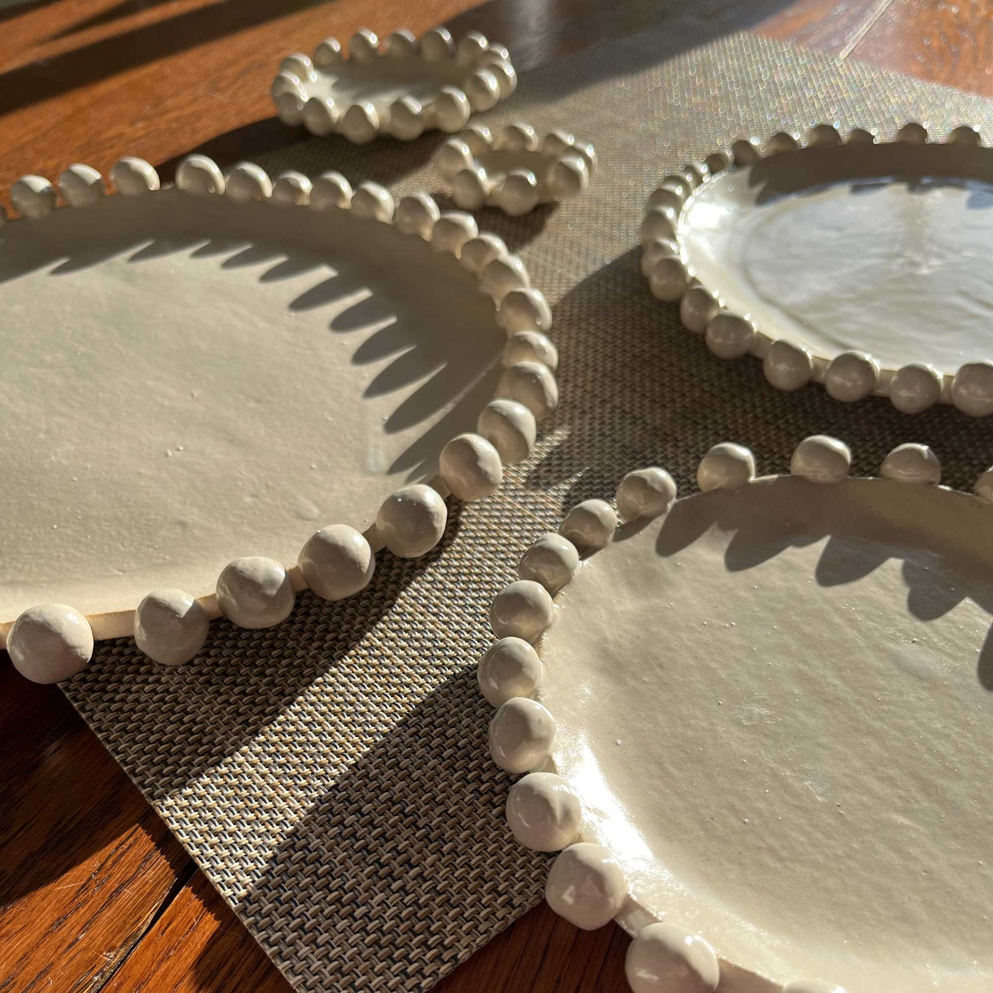 Salto - Wholesale Serving Plate - Beaded Plates4