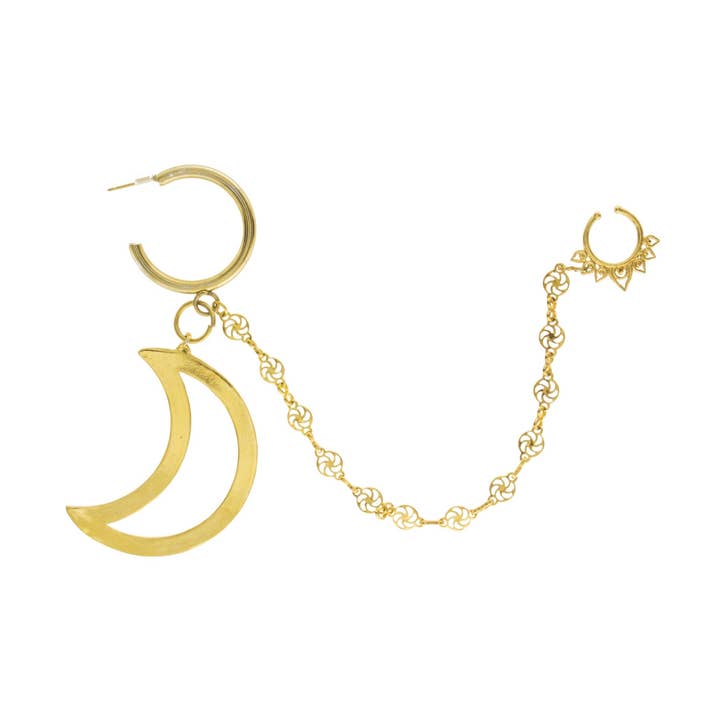 Moon Nose Chain for wholesale by VidaKush