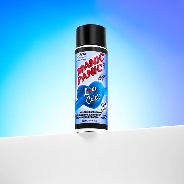 Manic Panic - Wholesale Hair Dye - Love Color™ Blue Valentine® Color Depositing Conditioner