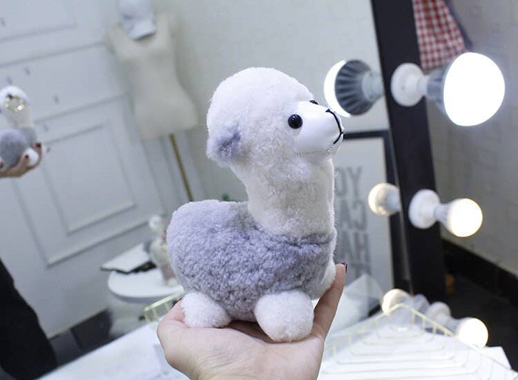 FurDecoration - Wholesale Keychain - Women's - Alpaca Fur Bag Charm Keychain Accessory0