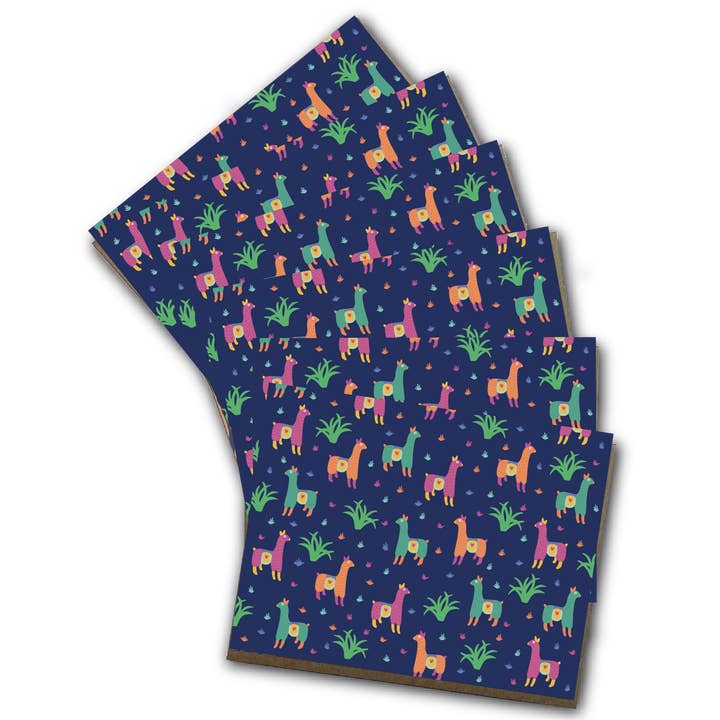 Llama Llama Notecard Set of 6 for wholesale by Julz Clementine