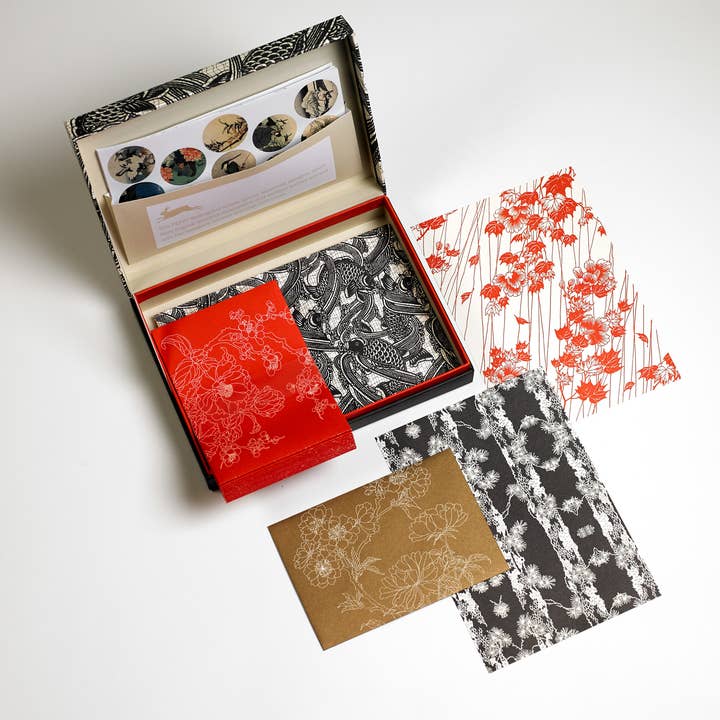 Pepin Press – wholesale Stationery/notecard set – Japan Letter Writing Set