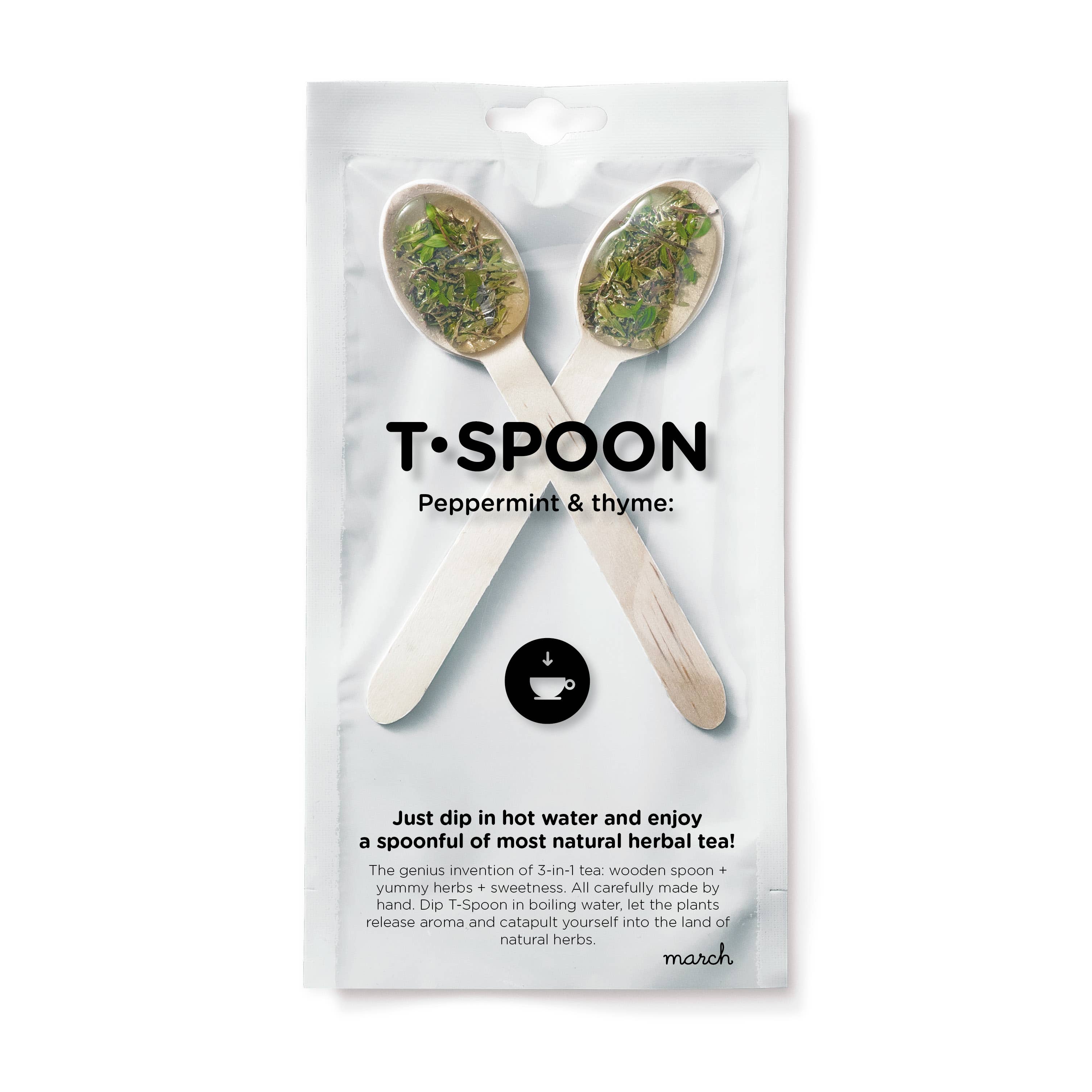 March – Großhandel Teebeutel – Kräutertee mit Löffel, 2er-Set2