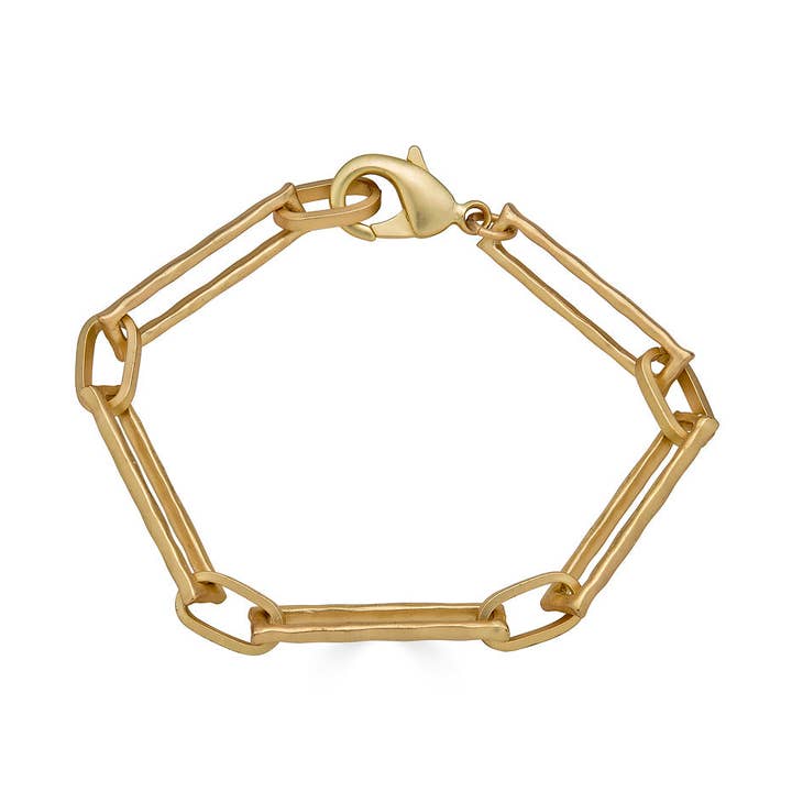 Pulsera rectangular texturizada para venta al por mayor de Loni Paul Jewelry