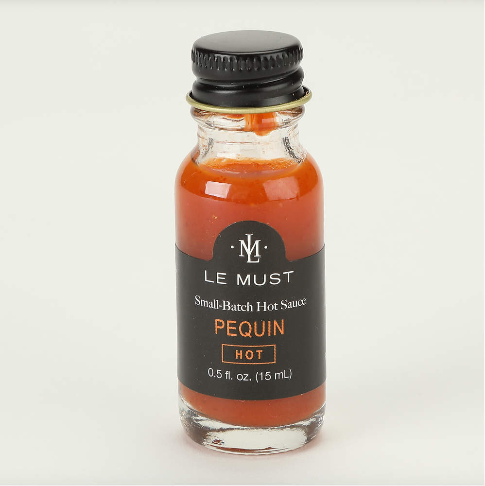 Le Must Condiments – wholesale Hot sauce – Pequin "Small Batch" Hot Sauce 0.5oz0