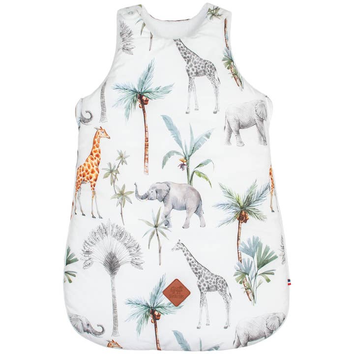 Gigoteuse sans manches en coton, Safari pour la vente par Sevira Kids