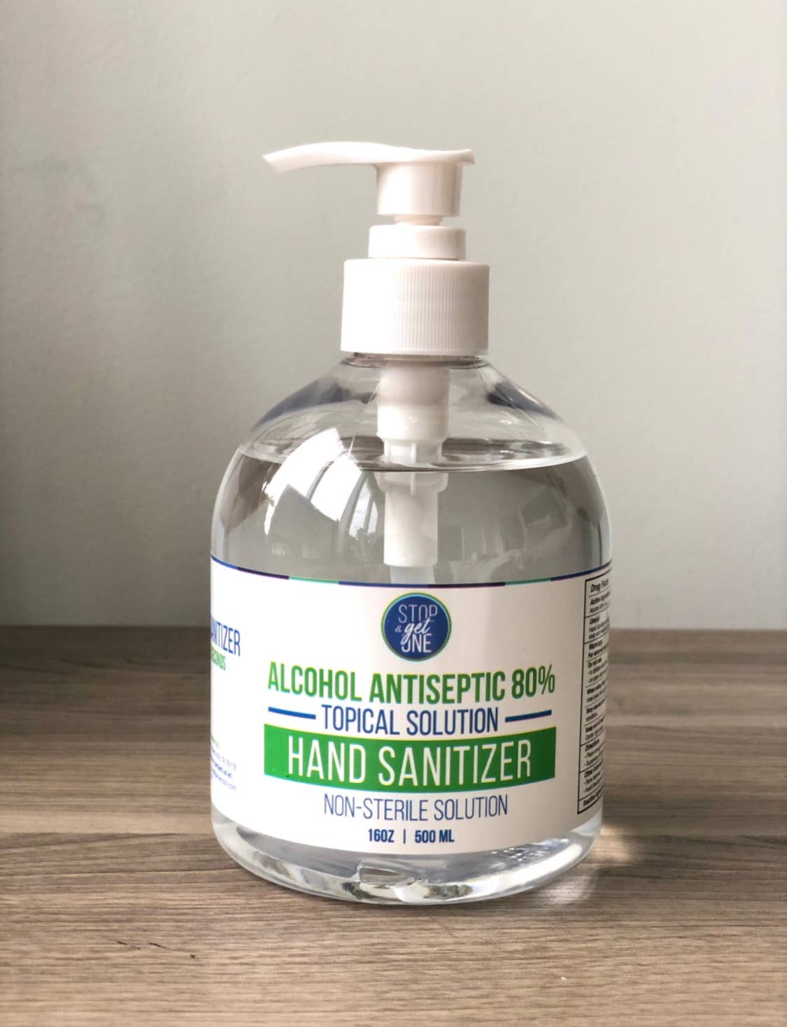 STOP & GET ONE - Wholesale Hand Sanitizer - Ultra Premium Hand Sanitizer Anti COVID 16.9 oz 80 Percent4