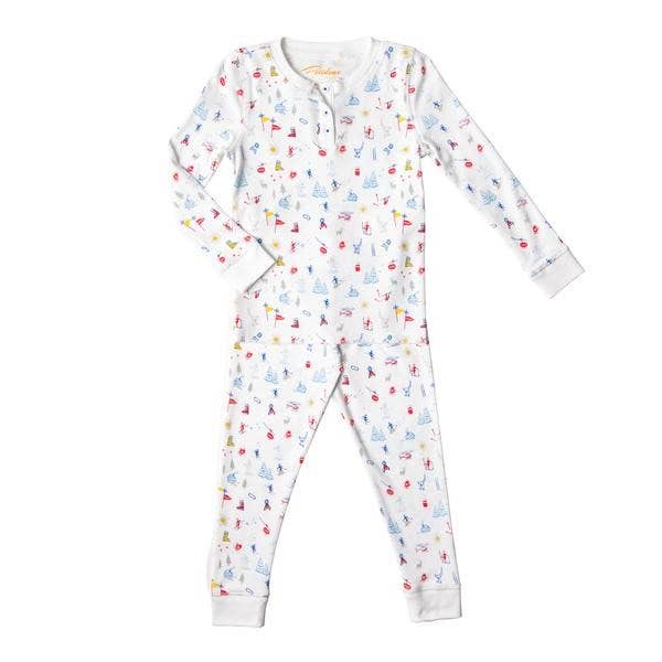 Petidoux - Wholesale Sleepwear Set - Kids - Ski Memories Pajamas