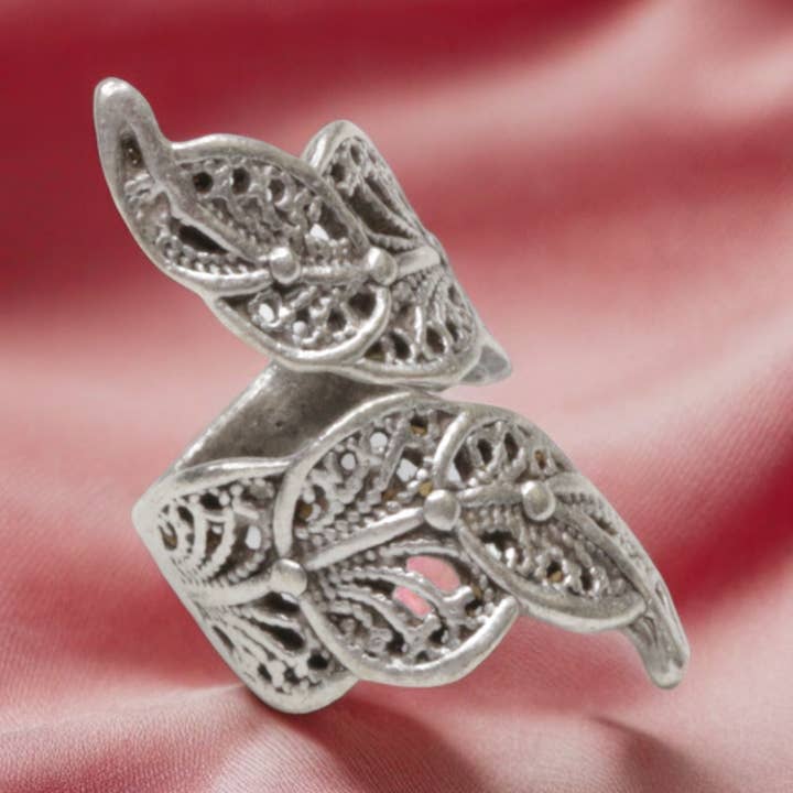 Artikel Nr. P4299 - Zinnring für den Großhandel von The Ancient Bazaar Jewelry & Accessories