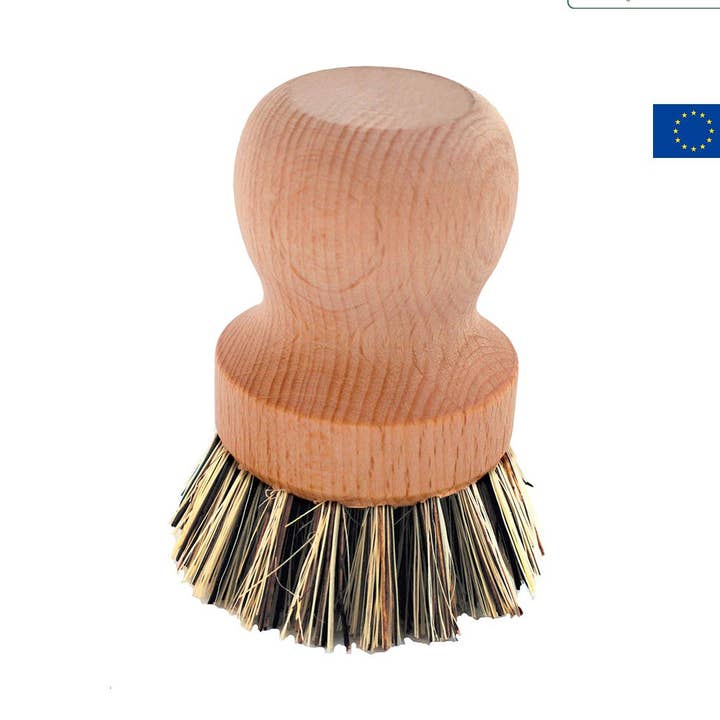 Natural Fiber Dishwashing Pot Brush Wood - La Droguerie for wholesale by La droguerie écologique - Ah! Table! - Anaé - Venga