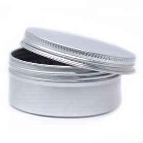 LS GROUP - Wholesale Food Storage Container - Round box with lid, white brand, made of aluminum iron
