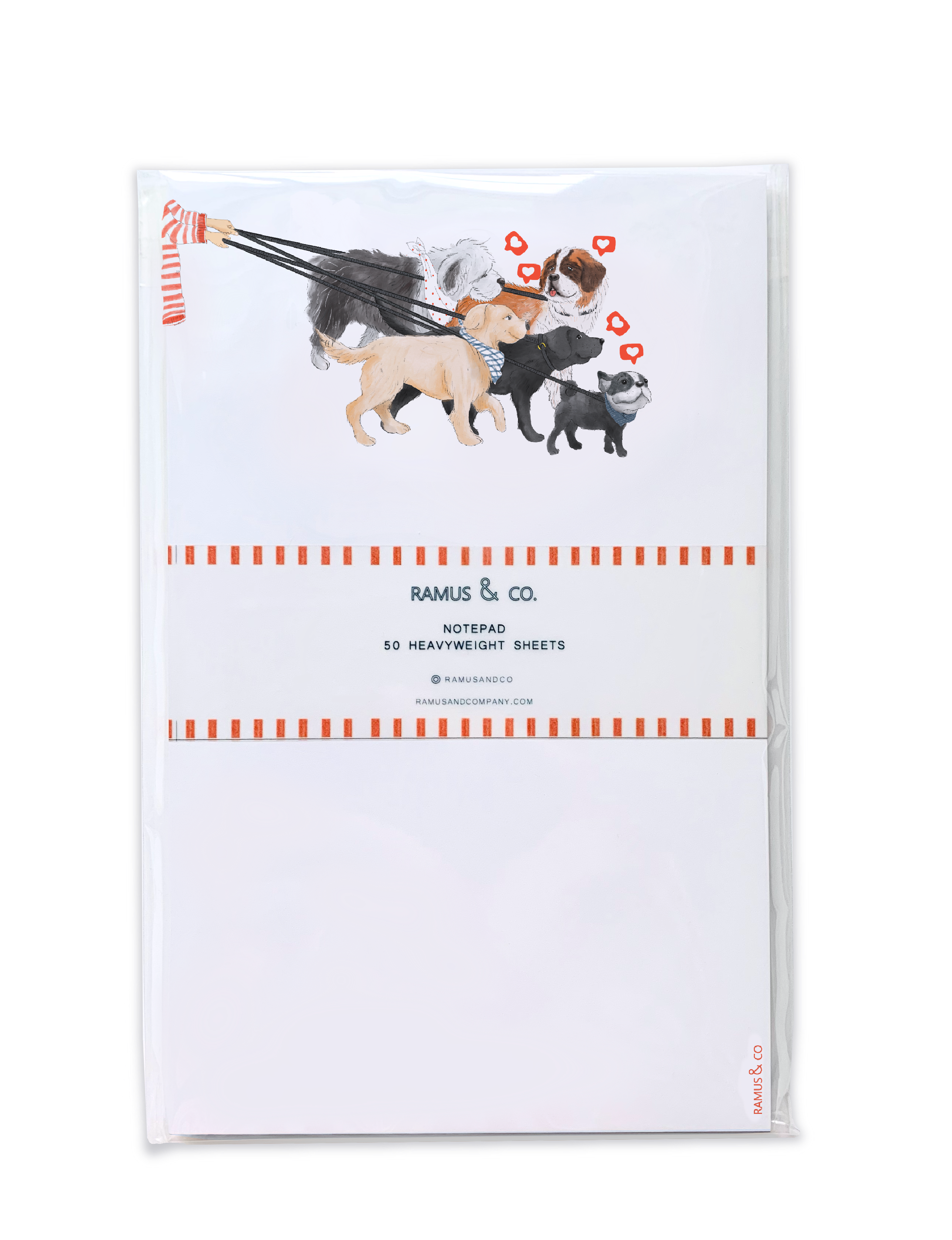 Ramus & Co. - Vente Blocs-notes - Bloc-notes Dogs Love1