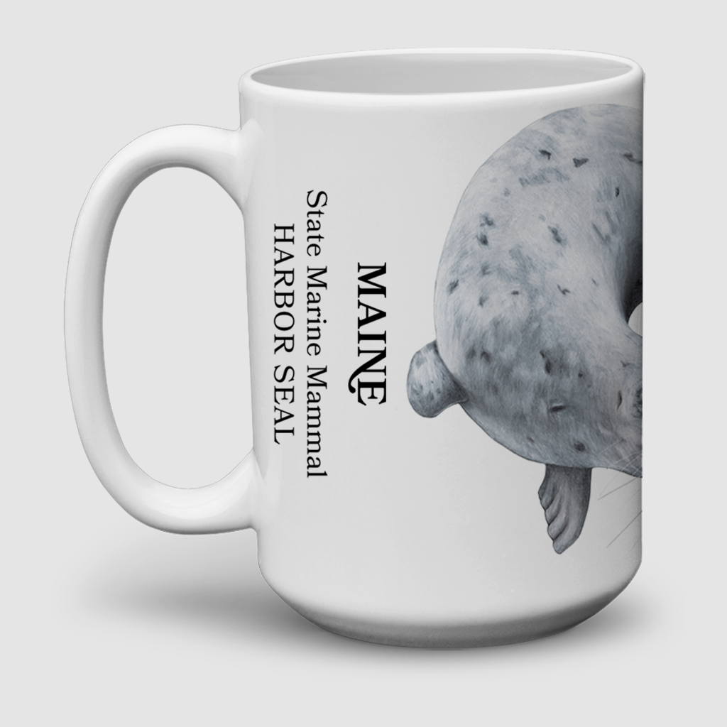 MCSouvenir & Gift | Maryland China - Wholesale Coffee Mug - Maine State Marine Mammal | Harbor Seal Mugs1
