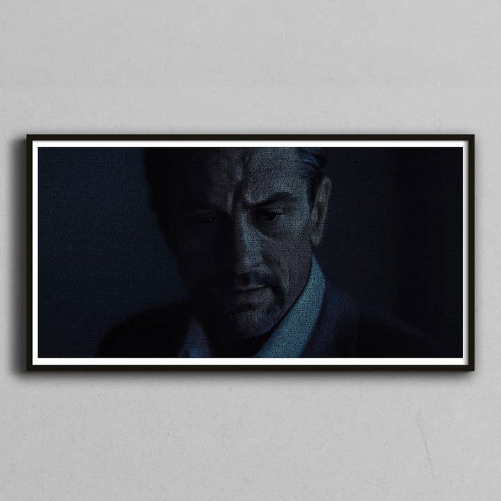 Heat - Stampa artistica di sceneggiatura - De Niro per la vendita all'ingrosso da parte di Robotic Ewe