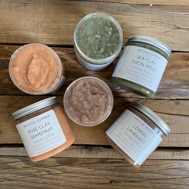 Salt Botanitcals - Wholesale Body Scrub/Exfoliant - Tea Tree Charcoal Sugar Scrub
