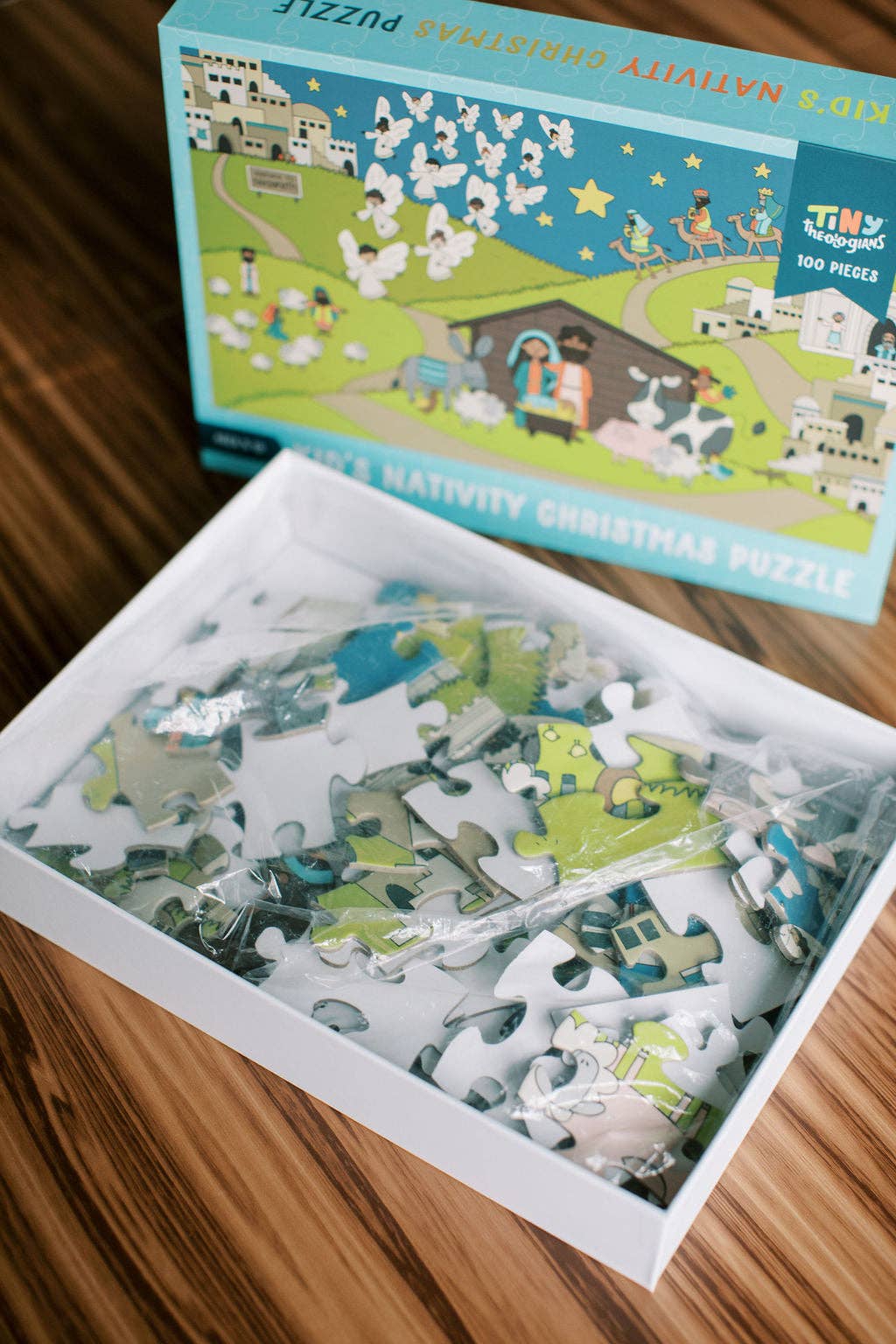 Tiny Theologians - Wholesale Puzzle - Kids - Journey to the Manger - 100 Piece Puzzle2