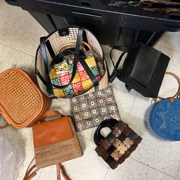 Fort the Label (previously Folk Fortune) - Wholesale Crossbody Bag - Women's - 10 pack Misc made in Bali bags