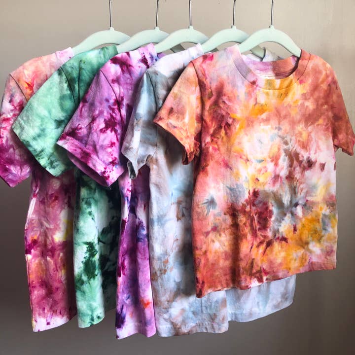 Dyed Kids Tee for wholesale by Nest In Progress