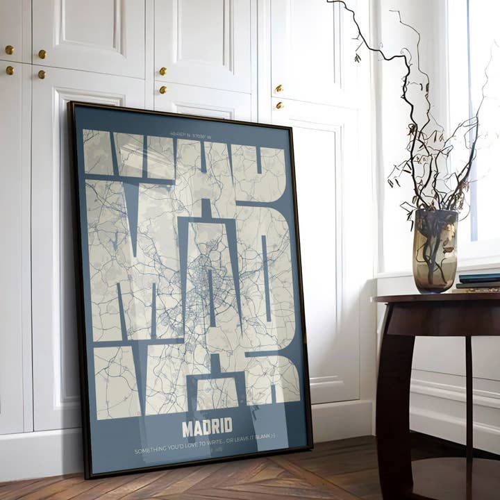 MAD LetraMap for wholesale by The Traveler Art