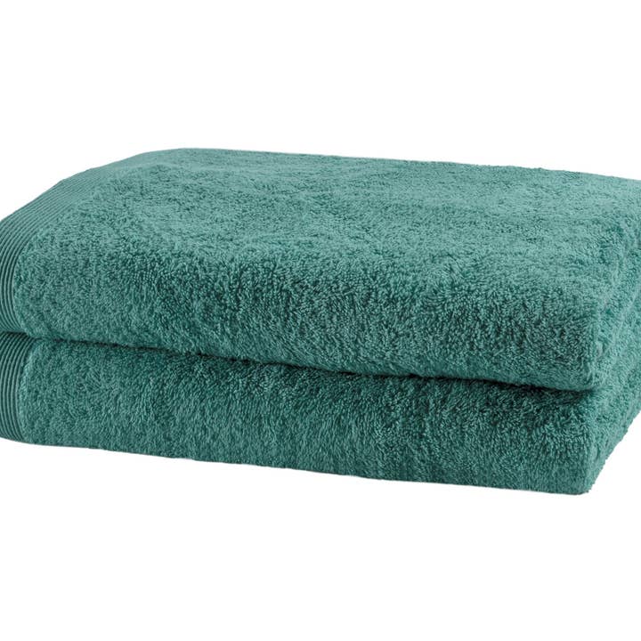 Como Shower Towel - 70x140 cm - Peacock voor wholesale door Casilin