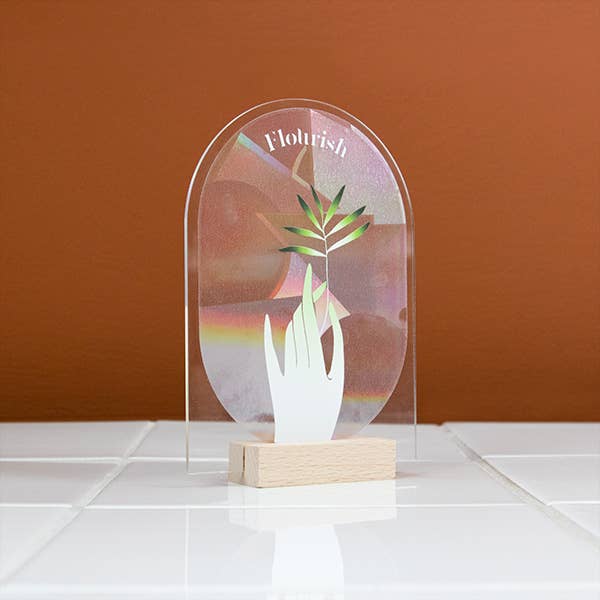 Botanopia - gifts , decor and cards for plant lovers - Wholesale Retailer Display - Home & Living - Display Model of a Rainbow Sticker for your store0