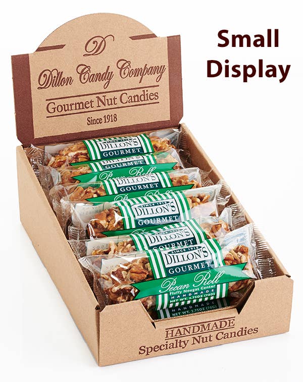 Dillon Candy Company - Wholesale Nuts - Roll, Pecan Log, 2.75 oz., Gourmet, Large Pecans10