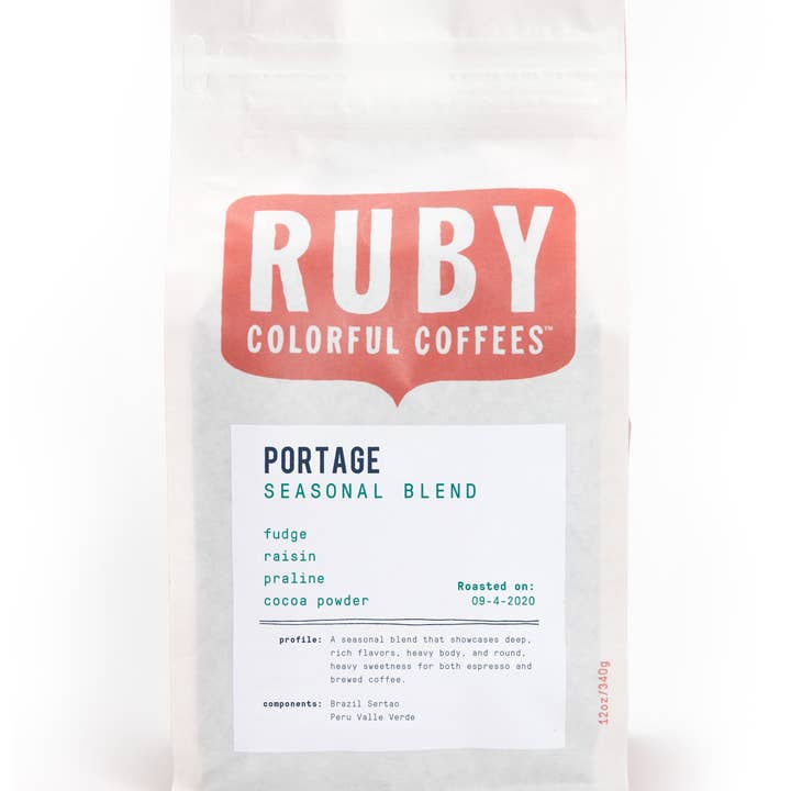 Ruby Coffee Roasters - Wholesale Coffee Beans - Portage Seasonal Blend0