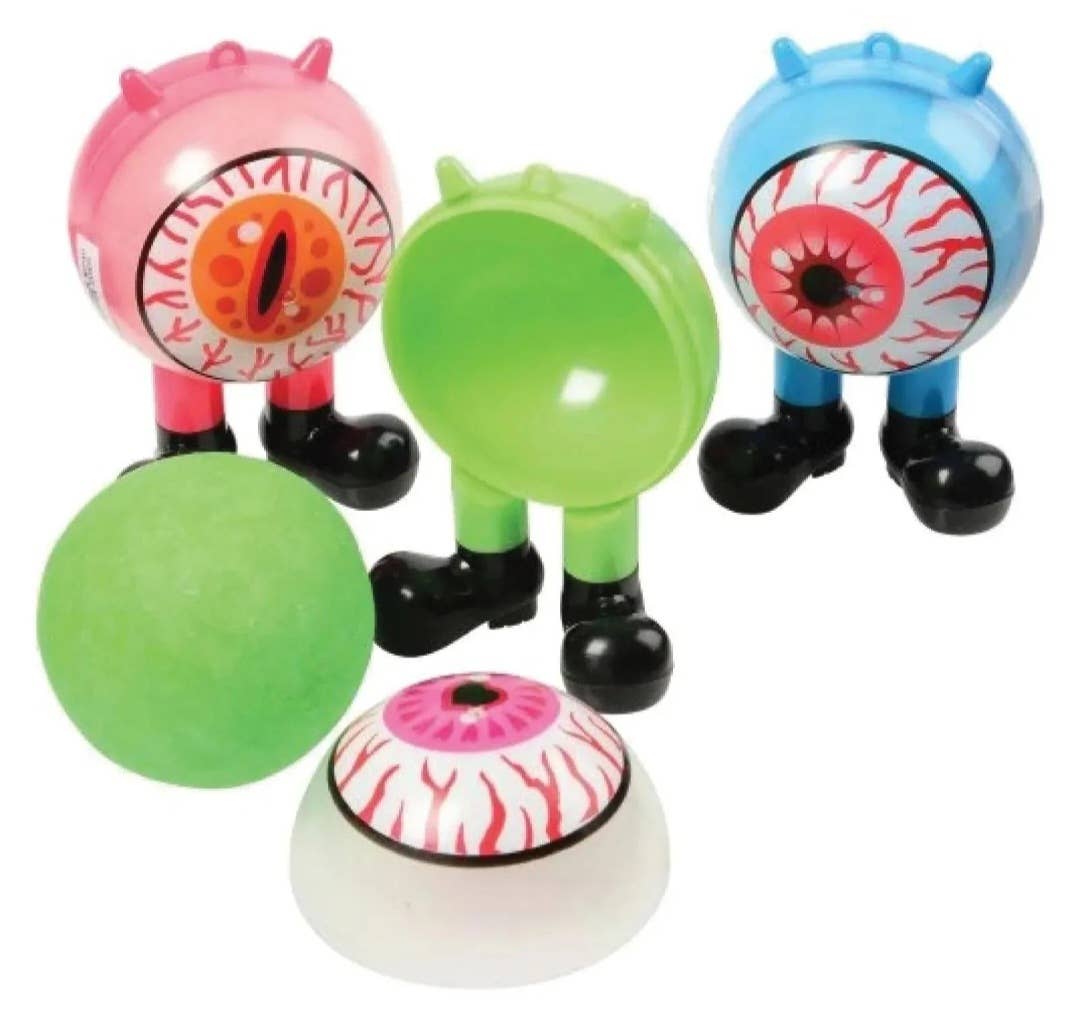 Majestic Wholesale - Vente Bonbons durs - Monstre Cyclope I.C.U. Jawbreaker – 3,35oz 12ct1