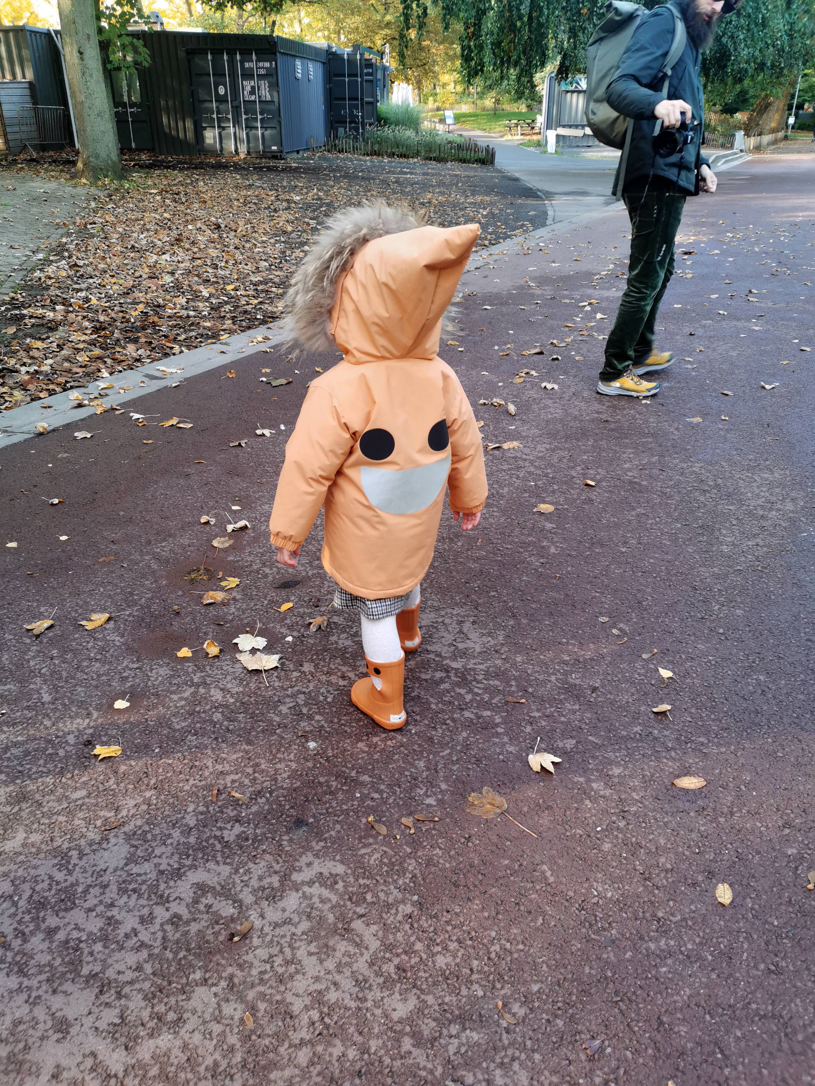 BOXBO - Wholesale Rain Boots - Kids - WISTITI Kids Rain Boots, Thermal, Eco Rubber -Brown3