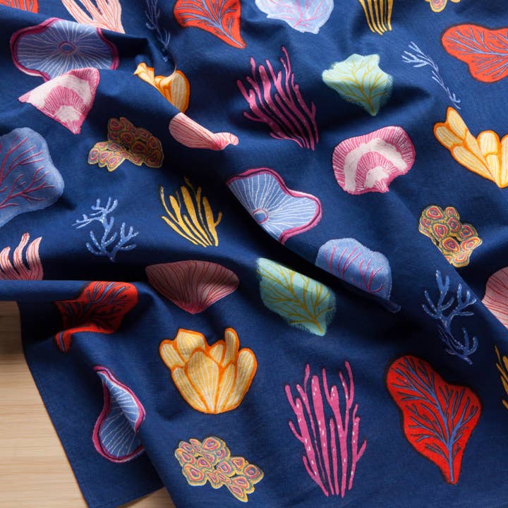 Danica Studio - Wholesale Flat Wrap - Danica Studio Neptune Reusable Gift Wrap 32 x 32 inches1