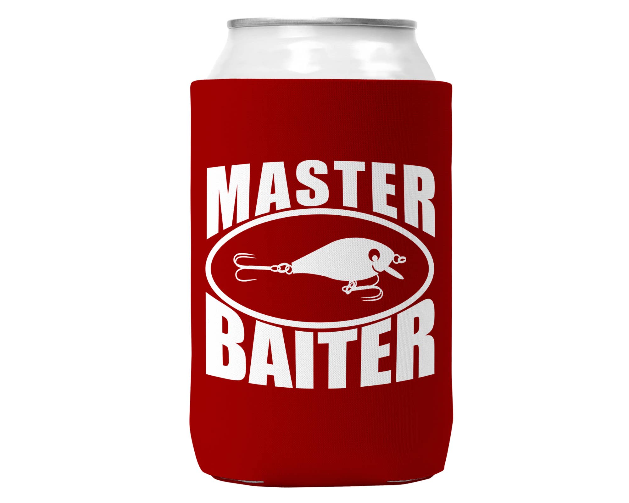 Wi-Wear - Vendita all'ingrosso Rivestimenti per bottiglie e lattine - Master Baiter Can Koozie Cooler per lattine da 12 once1