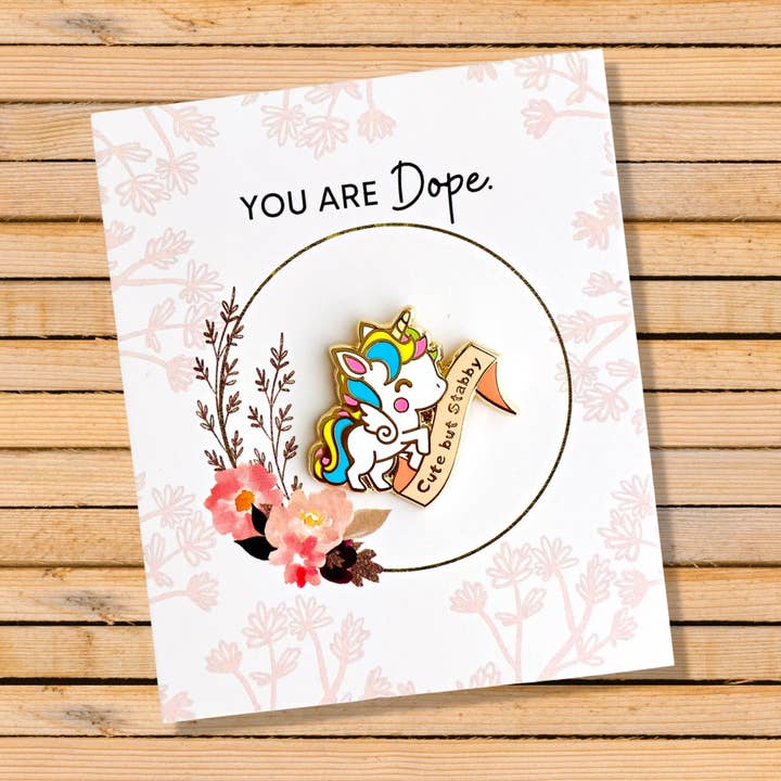 Tiny Gift Society - Wholesale Lapel pin/button - Cute Unicorn Enamel Pin | Lapel Pin Brooch Novelty Gifts2