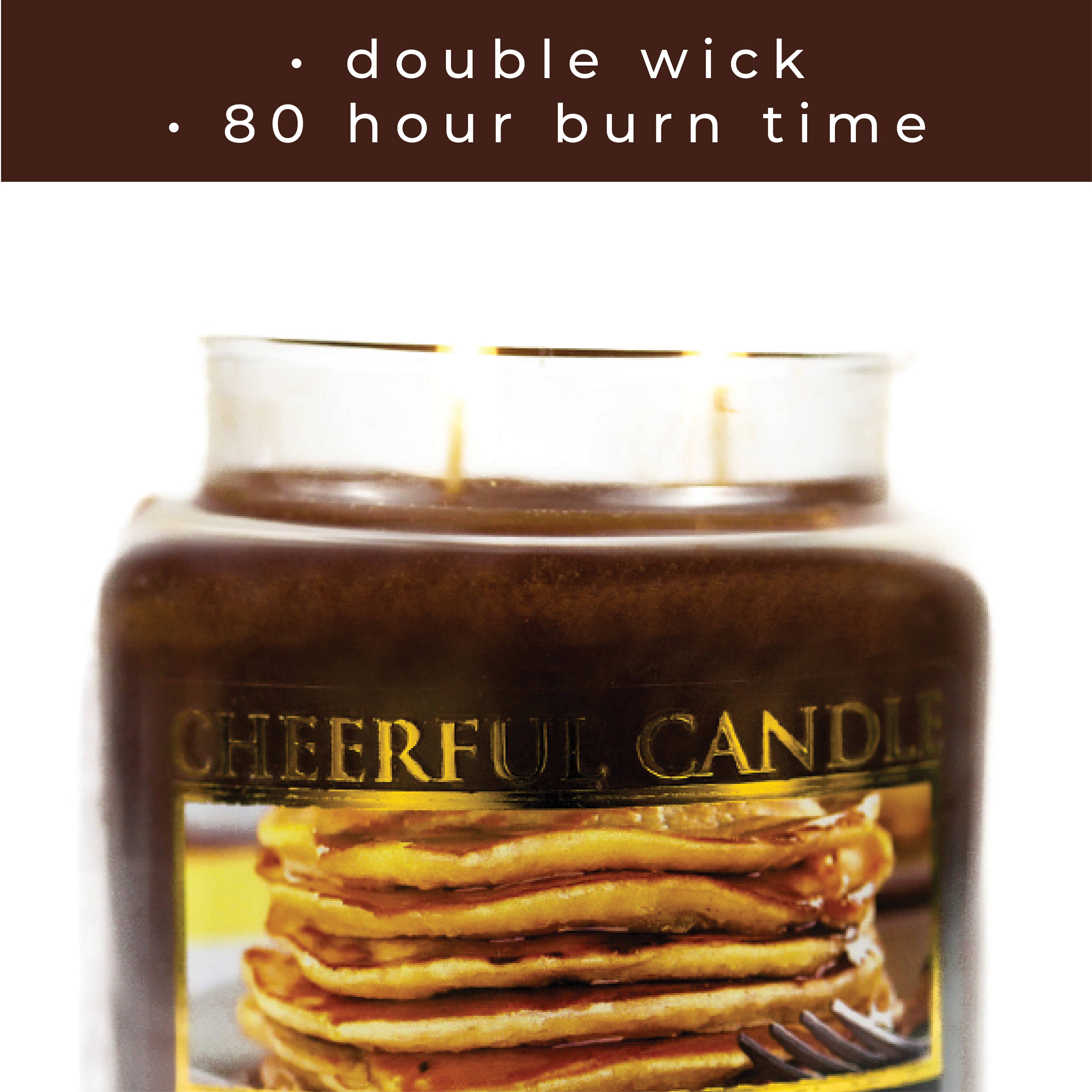 A Cheerful Giver - Venta al por mayor Velas en tarros - Cheerful Candle (16 oz.) — Tortitas de sirope de arce3