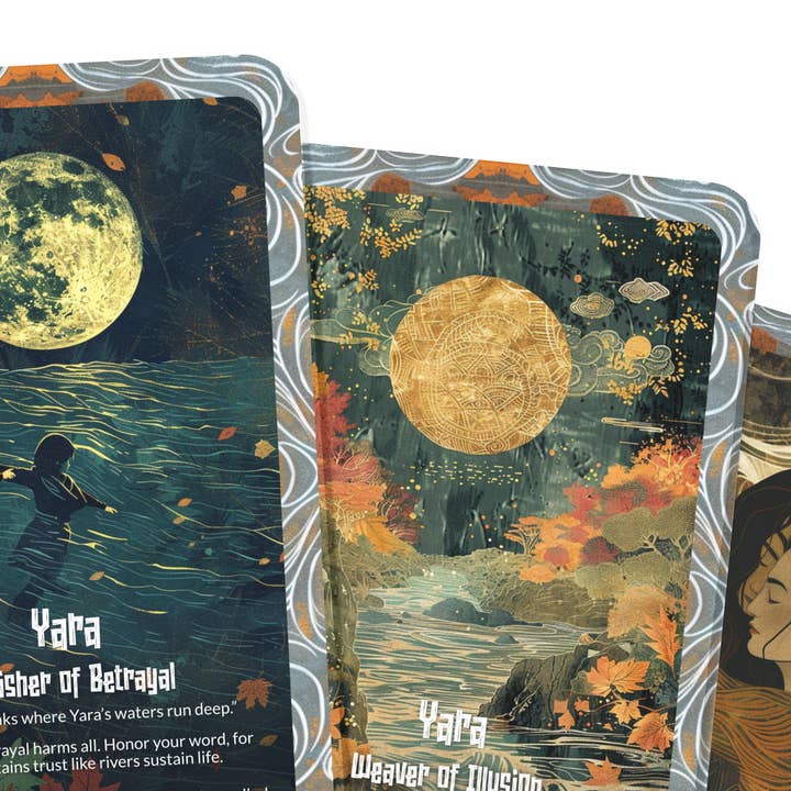 Ibiza Tarot USA - Wholesale Tarot Cards - Oracle of Yara – 22 Cards – Waters & Songs Enchantress7