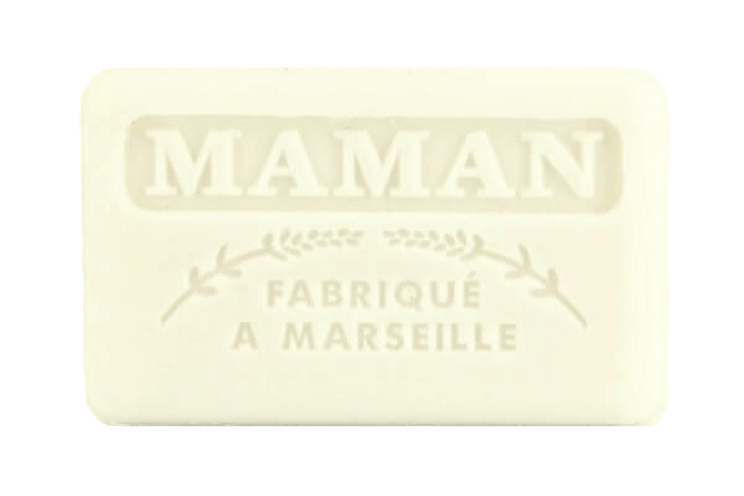 French Soap Wholesale - Vente Pains de savon - Savon français Maman Wholesale 125g1