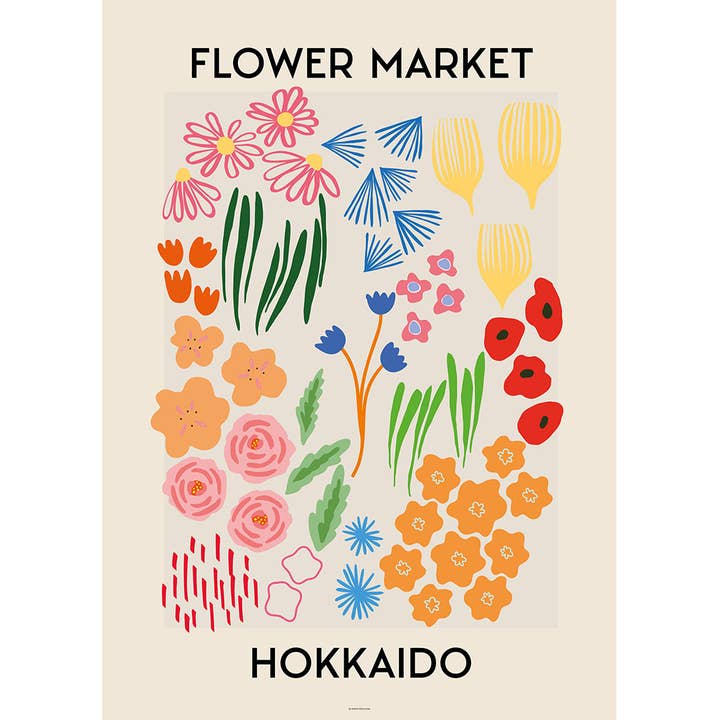 Flower Market Hokkaido for wholesale by Paper Provision