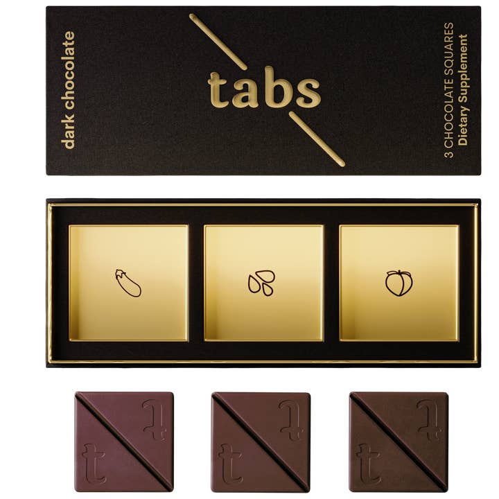 Tabs Dark Chocolate – Rich, Indulgent Starter Pack (20+ Boxes) for wholesale by Tabs