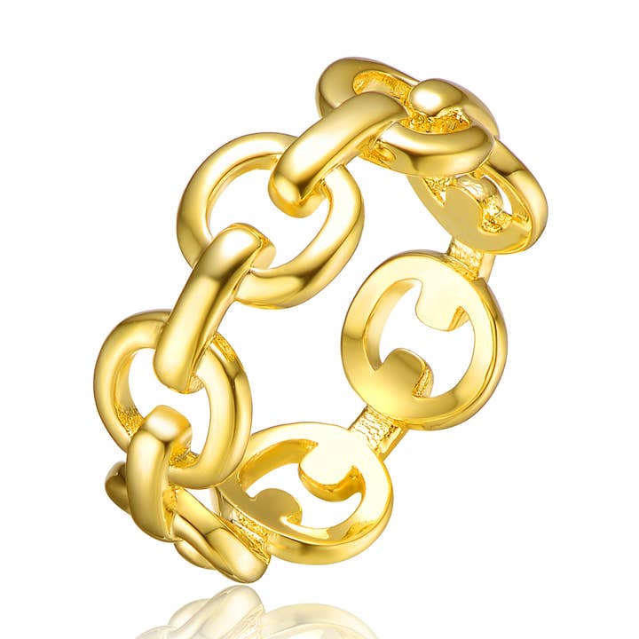 Bague Plaquée Or 14 Carats (2281-GP-) pour la vente par Rachel Glauber