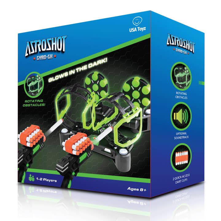 USA Toyz - Wholesale Toy set – Kids - AstroShot Gyro GX Glow Shooting Game1